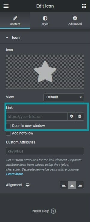 How To Add Hyperlink In Elementor Icon Widget