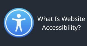 What is website accessiblity